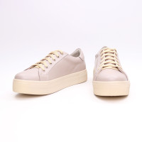 Бежеві шкіряні кеди Арт. 15-7/192