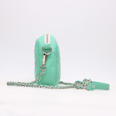 Крос-боді з бірюзової шкіри флотар Арт. YS-1015(B3)