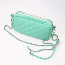 Крос-боді з бірюзової шкіри флотар Арт. YS-1015(B3)