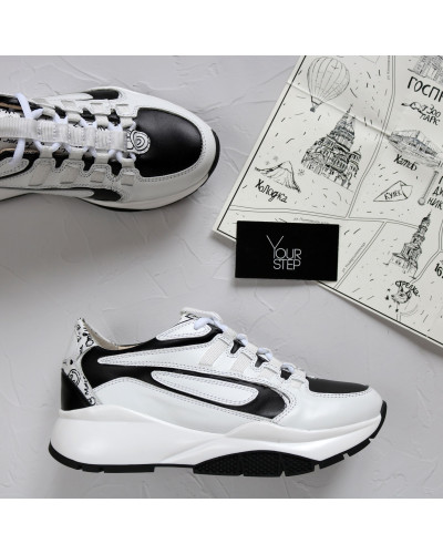 Кросівки з натуральної шкіри Арт. Kr-5/21974