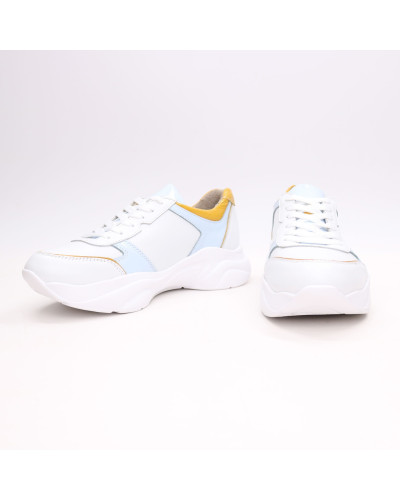 Кросівки з білої шкіри Арт. Т-3/21913