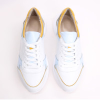 Кросівки з білої шкіри Арт. Т-3/21913