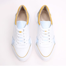 Кросівки з білої шкіри Арт. Т-3/21913