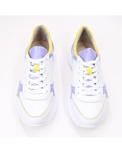 Білі шкіряні кросівки Арт. Т-3/21913