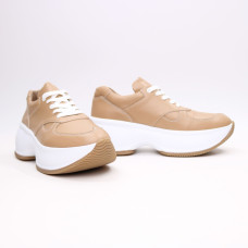 Кросівки з карамельної шкіри Арт. 15-2/184