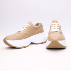 Кросівки з карамельної шкіри Арт. 15-2/184