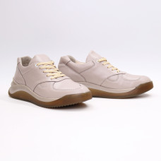 Кросівки з бежевої шкіри Арт. 15-2(Av)