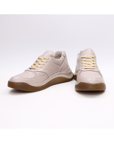 Кросівки з бежевої шкіри Арт. 15-2(Av)