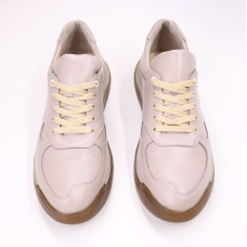 Кросівки з бежевої шкіри Арт. 15-2(Av)
