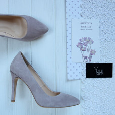 Туфлі-човники з замші Арт. 35-1/60Ок