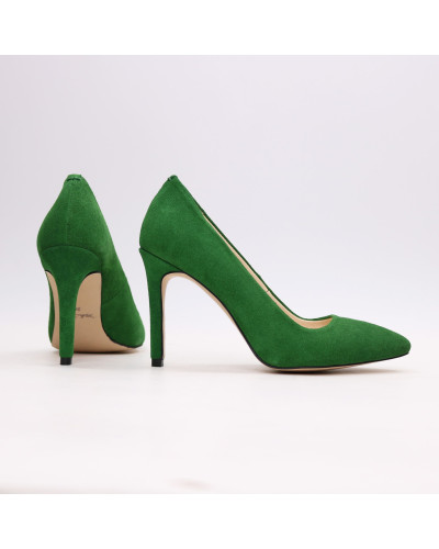 Замшеві туфлі-човники Арт. 35-1/60Ок