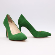 Замшеві туфлі-човники Арт. 35-1/60Ок