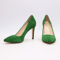 Замшеві туфлі-човники Арт. 35-1/60Ок