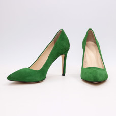 Замшеві туфлі-човники Арт. 35-1/60Ок