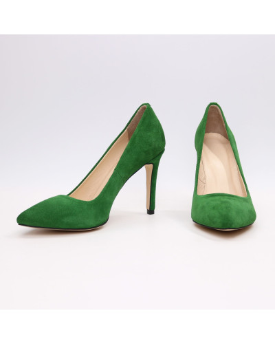 Замшеві туфлі-човники Арт. 35-1/60Ок