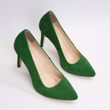 Замшеві туфлі-човники Арт. 35-1/60Ок