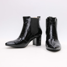 Лакові Напівчоботи з гострим носиком Арт. 657-9/41Ок