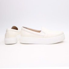 Бежеві шкіряні сліпони Арт.15-1/192