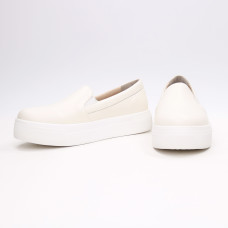 Бежеві шкіряні сліпони Арт.15-1/192