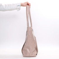 Сумка-шопер з бежевої шкіри під рептилію Арт. YS-6072