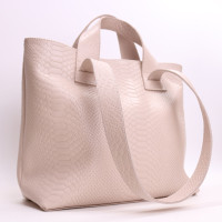 Сумка-трансформер з бежевої шкіри під рептилію Арт. YS-6052