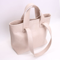 Сумка-трансформер з бежевої шкіри під рептилію Арт. YS-6052