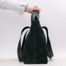 Сумка трансформер зеленого кольору Арт. YS-6052