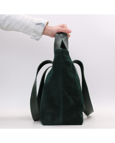 Сумка трансформер зеленого кольору Арт. YS-6052