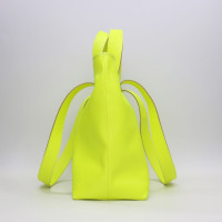 Сумка-трансформер зі шкіри жовтого неону Арт. YS-6052