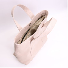 Сумка-трансформер з бежевої шкіри під рептилію Арт. YS-6052(2)