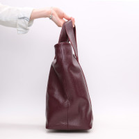 Сумка-трансформер з бордової шкіри флотар Арт. YS-6052(2)