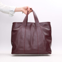 Сумка-трансформер з бордової шкіри флотар Арт. YS-6052(2)