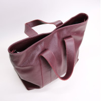 Сумка-трансформер з бордової шкіри флотар Арт. YS-6052(2)