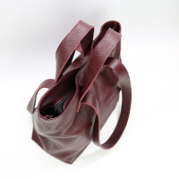 Сумка-трансформер з бордової шкіри флотар Арт. YS-6052