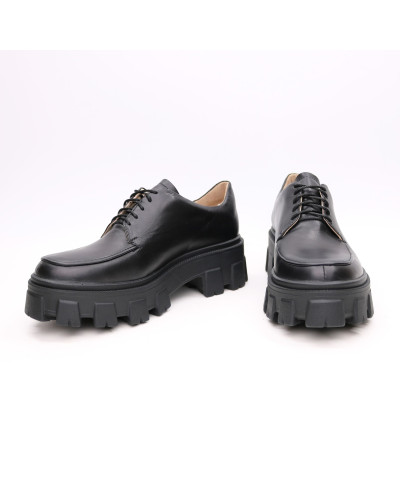 Туфлі з чорної шкіри Арт. As-12/258