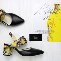 Туфлі-човники з чорної шкіри Арт. 657-17/47Ok