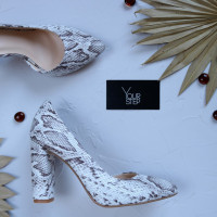 Туфлі-човники з принтом Арт. 35-5/24Ок