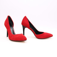 Туфлі-човники червоного кольору Арт. 35-5