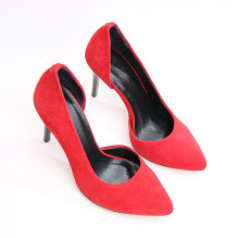 Туфлі-човники червоного кольору Арт. 35-5