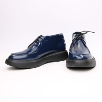 Сині лакові туфлі Арт. 156-5/Hill3