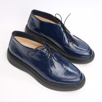 Сині лакові туфлі Арт. 156-5/Hill3