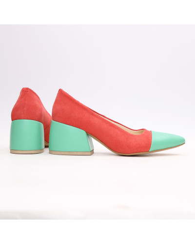 Замшеві туфлі-човники Арт. 657-5/w324Ок