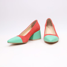 Замшеві туфлі-човники Арт. 657-5/w324Ок