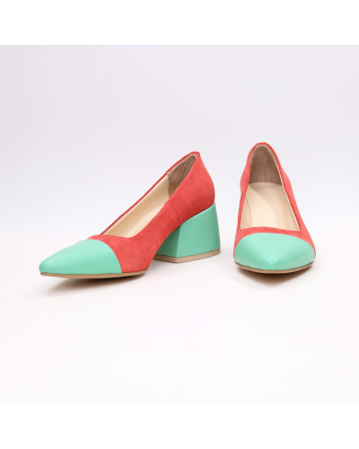 Замшеві туфлі-човники Арт. 657-5/w324Ок