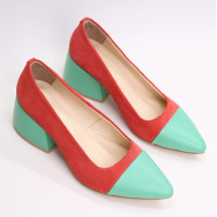 Замшеві туфлі-човники Арт. 657-5/w324Ок