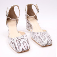 Босоніжки з квадратним носом Арт. 667-4/6056Ок