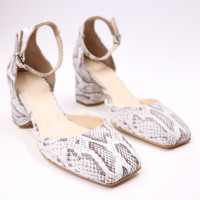 Босоніжки з квадратним носом Арт. 667-4/6056Ок