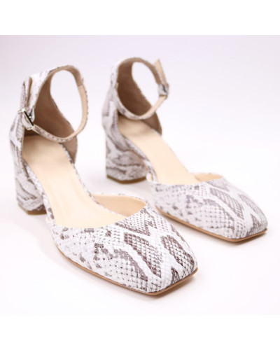 Босоніжки з квадратним носом Арт. 667-4/6056Ок