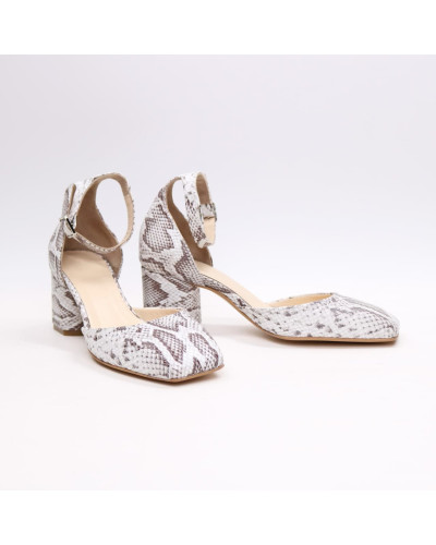 Босоніжки з квадратним носом Арт. 667-4/6056Ок