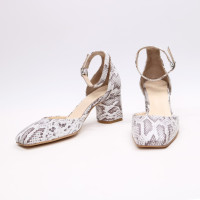 Босоніжки з квадратним носом Арт. 667-4/6056Ок